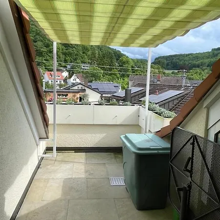 Apartamento Dach-etagenwohnung Mit Ausblick Nach Basel Und Ins Elsass Inzlingen